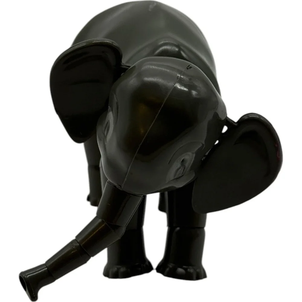 Revell Wild Zoo Elephant Articulated Plastic Animal Figure Vintage Toy